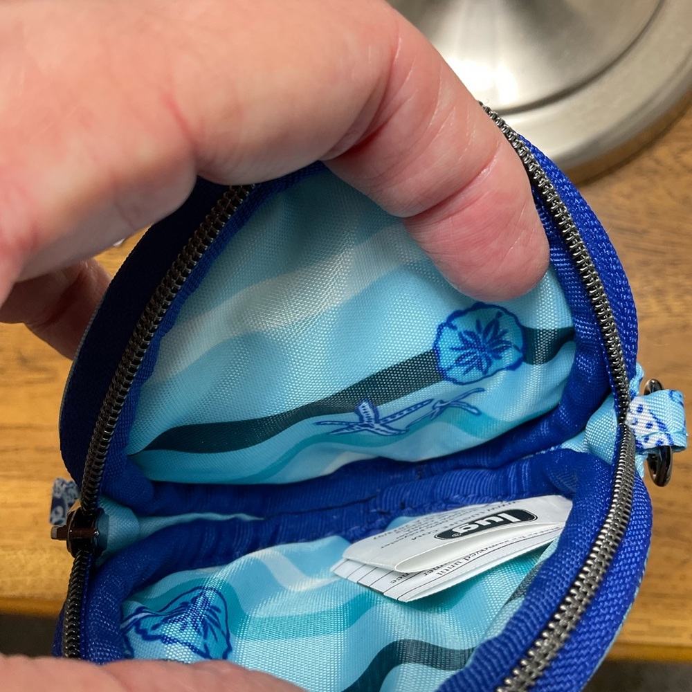 Lug sealife blue Coin Pouch - Picture 3 of 3